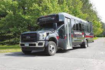 Arrowhead Transit bus on the road
